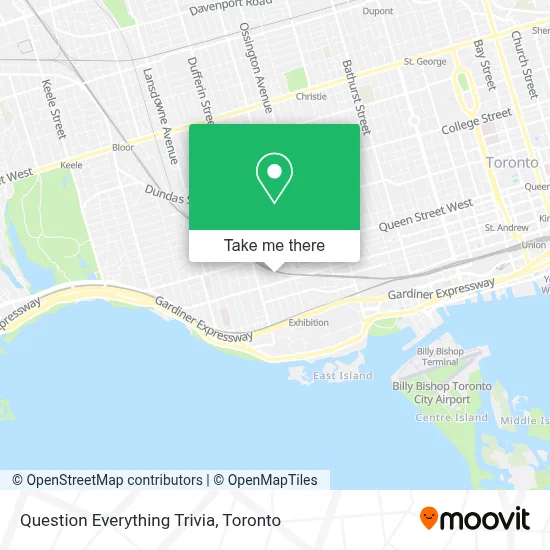 Question Everything Trivia map