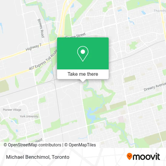 Michael Benchimol map