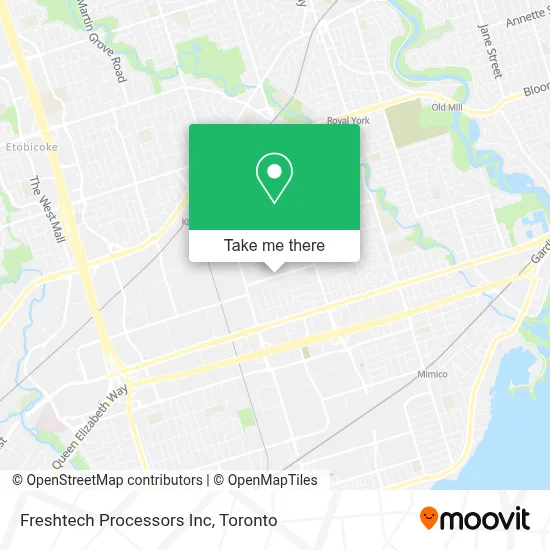 Freshtech Processors Inc map