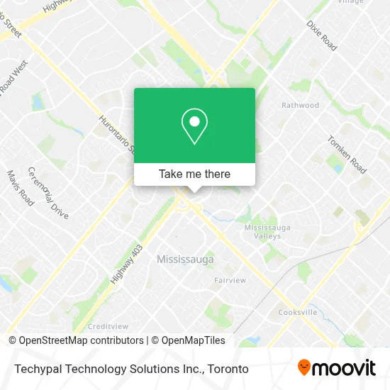 Techypal Technology Solutions Inc. map