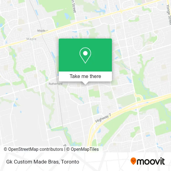 Gk Custom Made Bras map