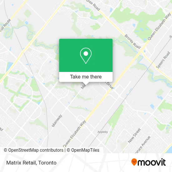 Matrix Retail map