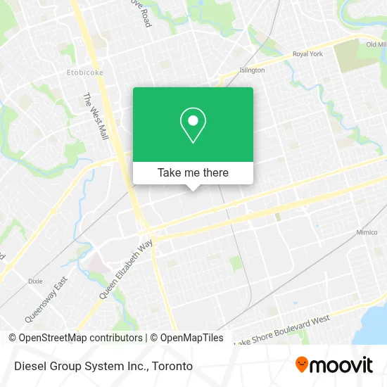 Diesel Group System Inc. map