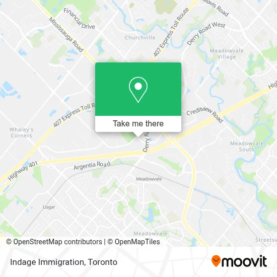 Indage Immigration map