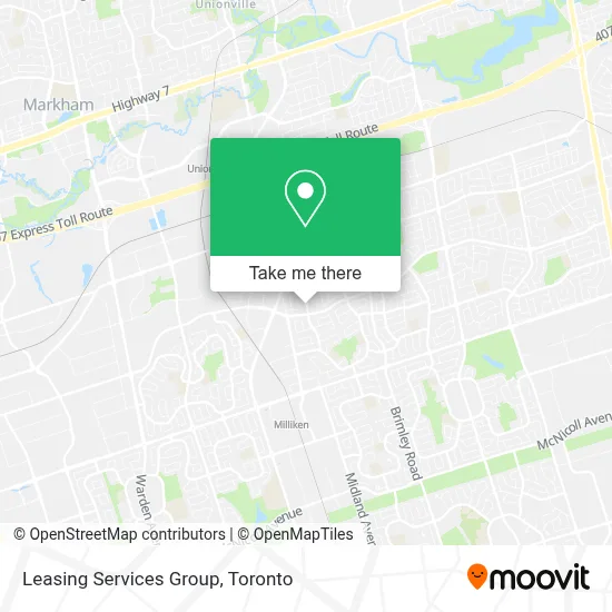 Leasing Services Group map