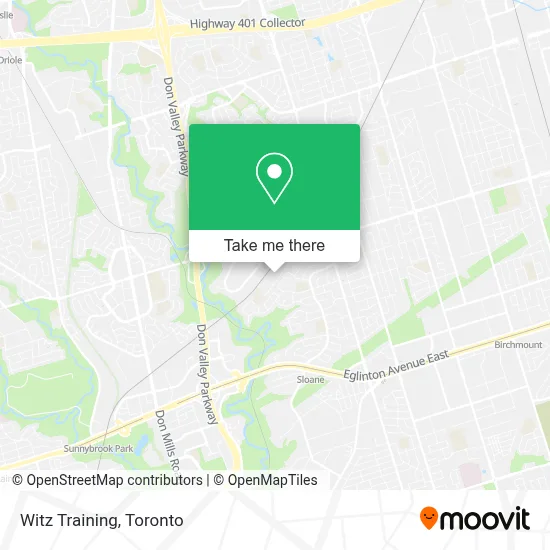 Witz Training map