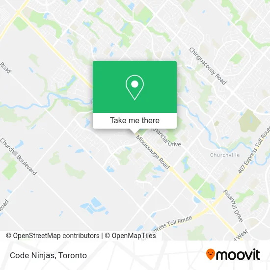 Code Ninjas map