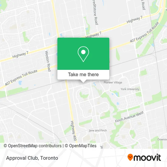 Approval Club map