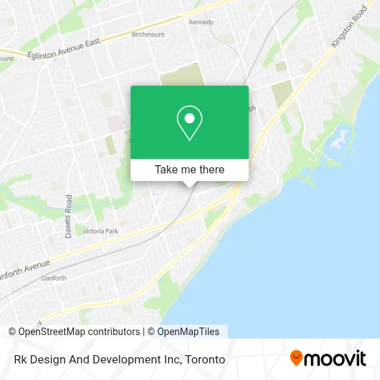 Rk Design And Development Inc map
