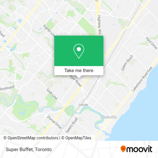Super Buffet map