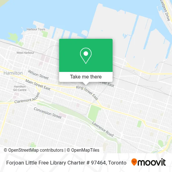 Forjoan Little Free Library Charter # 97464 map