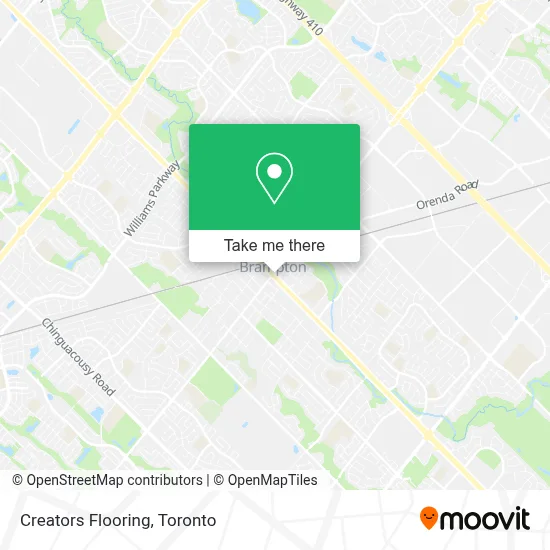 Creators Flooring map