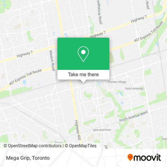 Mega Grip map