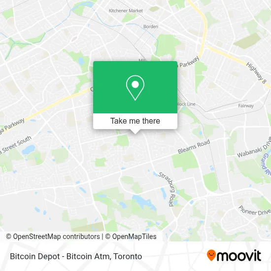 Bitcoin Depot - Bitcoin Atm map