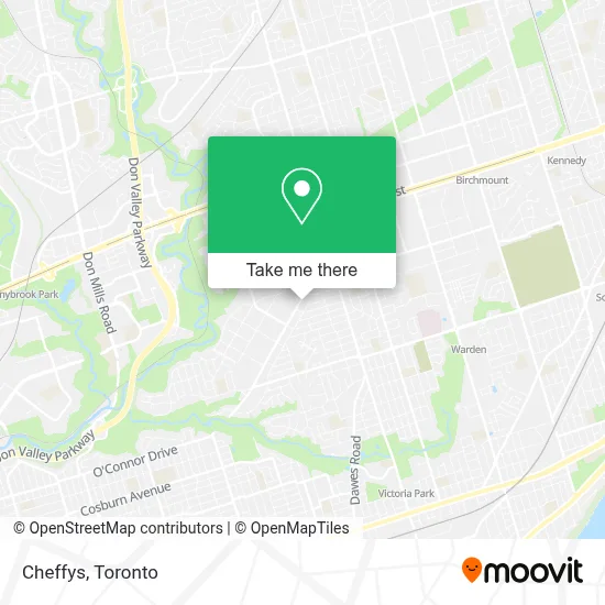 Cheffys map