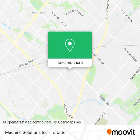 Machine Solutions Inc. map