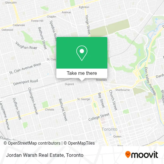Jordan Warsh Real Estate map