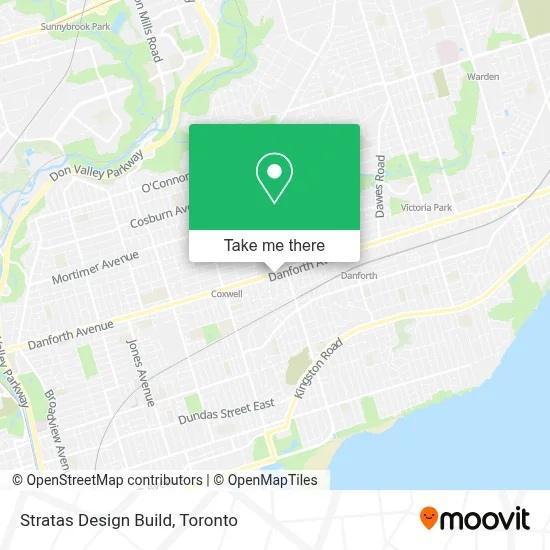 Stratas Design Build map