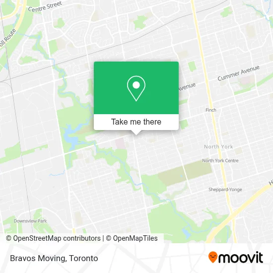 Bravos Moving map