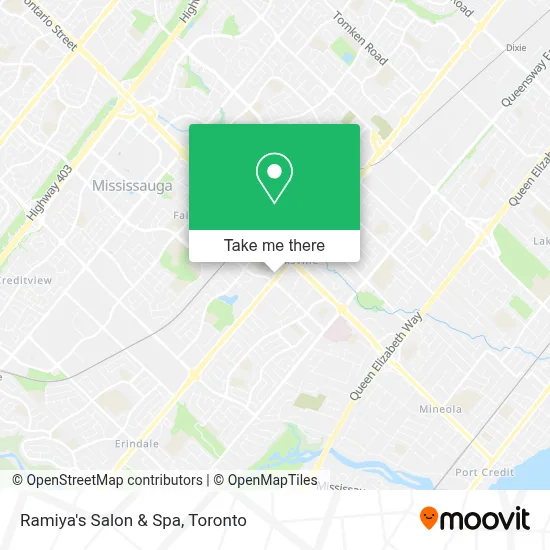 Ramiya's Salon & Spa map