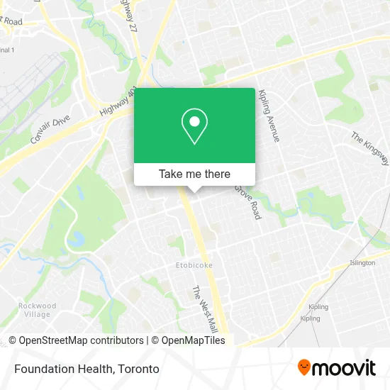 Foundation Health map