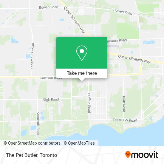 The Pet Butler map