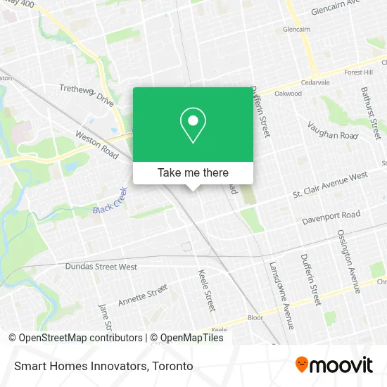 Smart Homes Innovators map