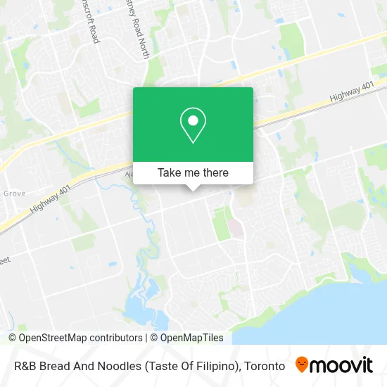 R&B Bread And Noodles (Taste Of Filipino) map