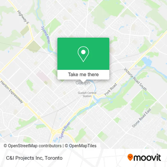 C&I Projects Inc map