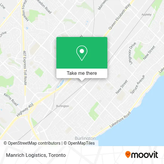 Manrich Logistics map