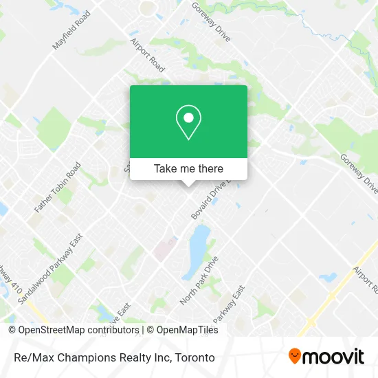 Re/Max Champions Realty Inc map