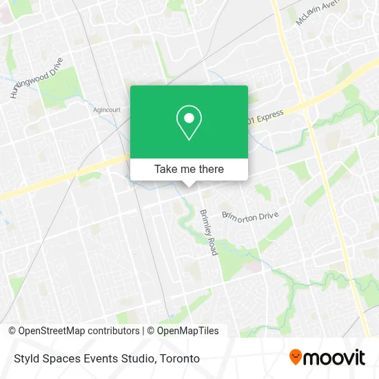 Styld Spaces Events Studio map
