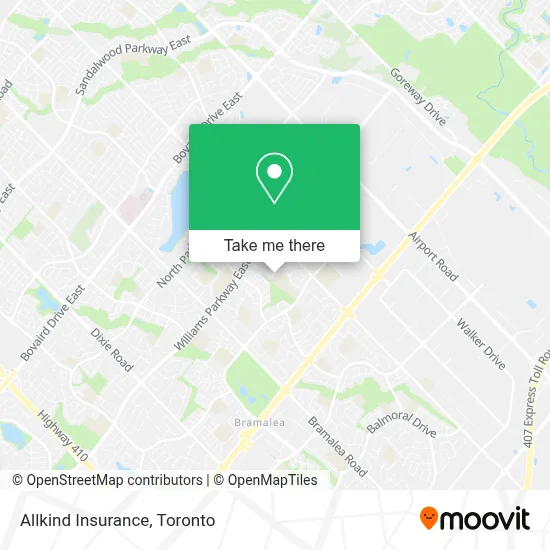 Allkind Insurance map