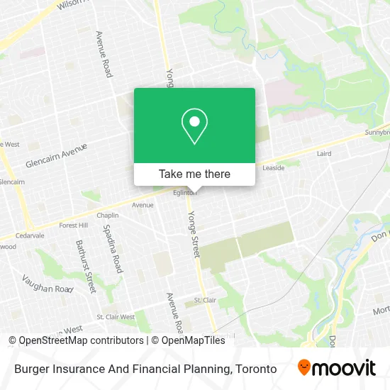 Burger Insurance And Financial Planning map