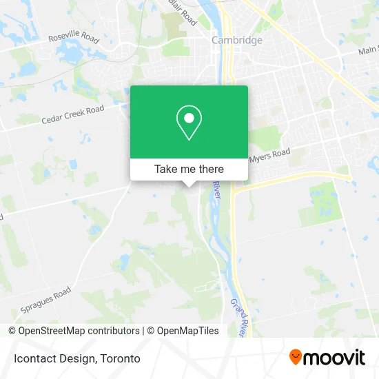 Icontact Design map
