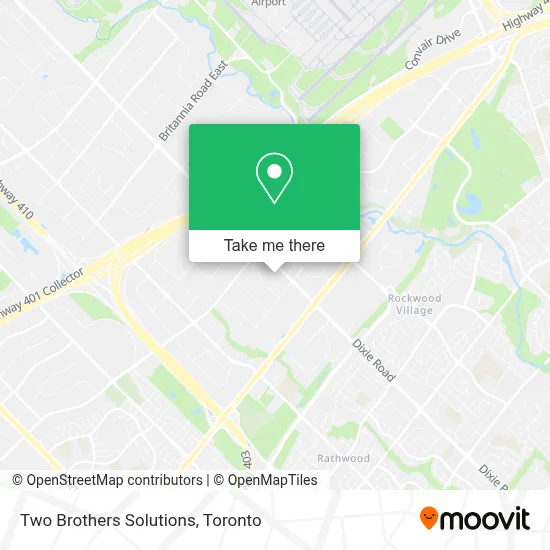 Two Brothers Solutions map