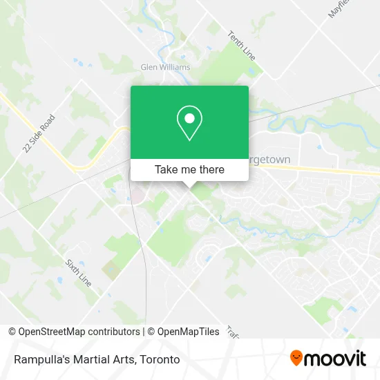Rampulla's Martial Arts map