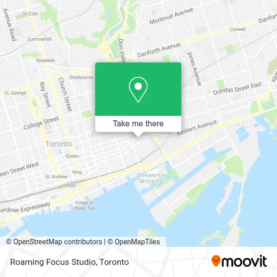 Roaming Focus Studio map