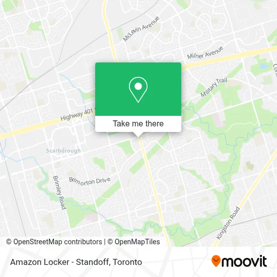 Amazon Locker - Standoff map