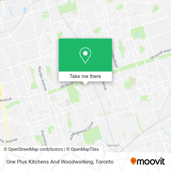 One Plus Kitchens And Woodworking map