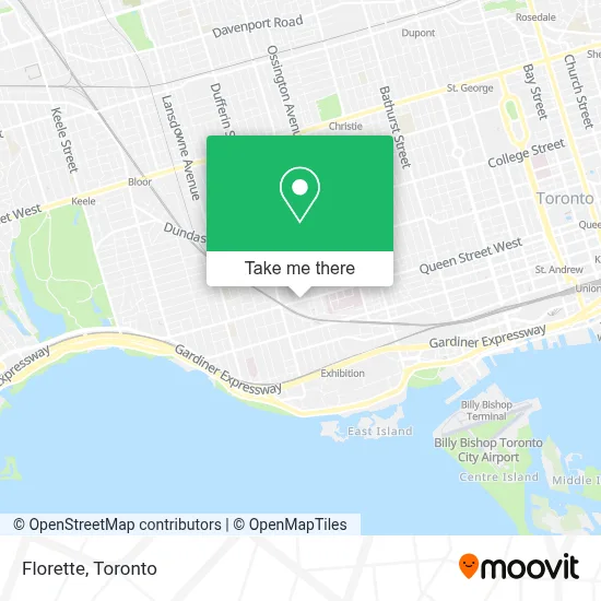 Florette map