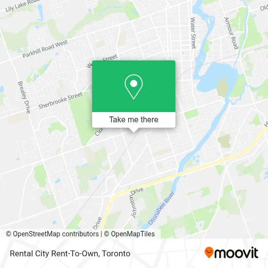 Rental City Rent-To-Own map