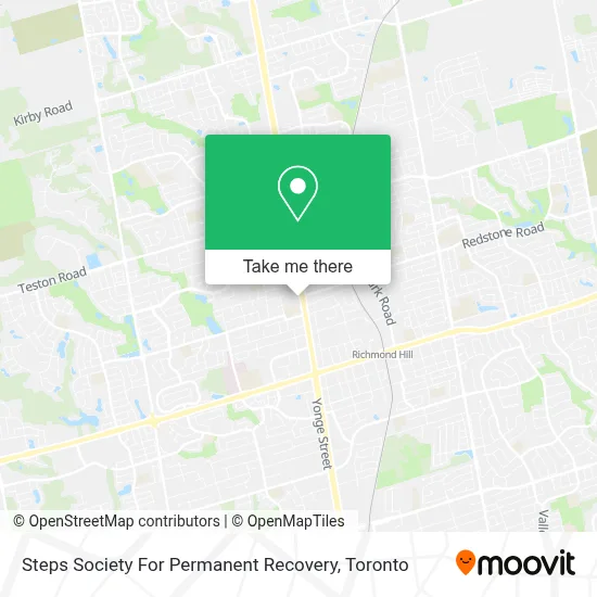 Steps Society For Permanent Recovery map