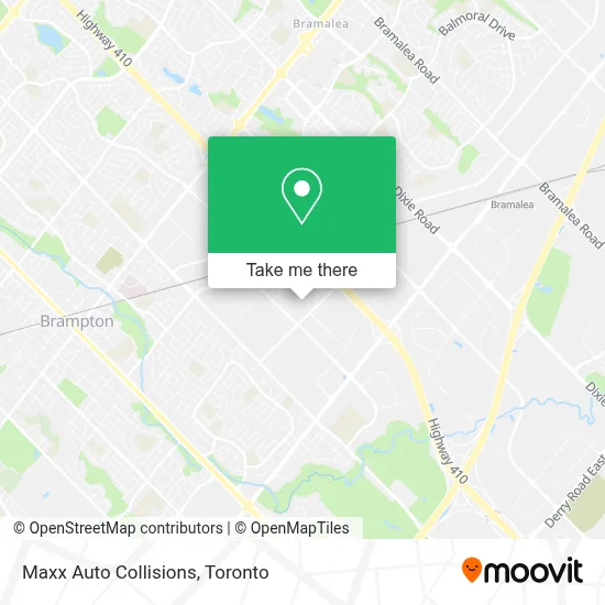 Maxx Auto Collisions map