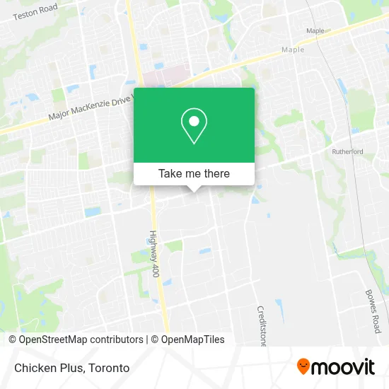 Chicken Plus map