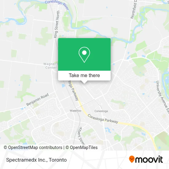 Spectramedx Inc. map