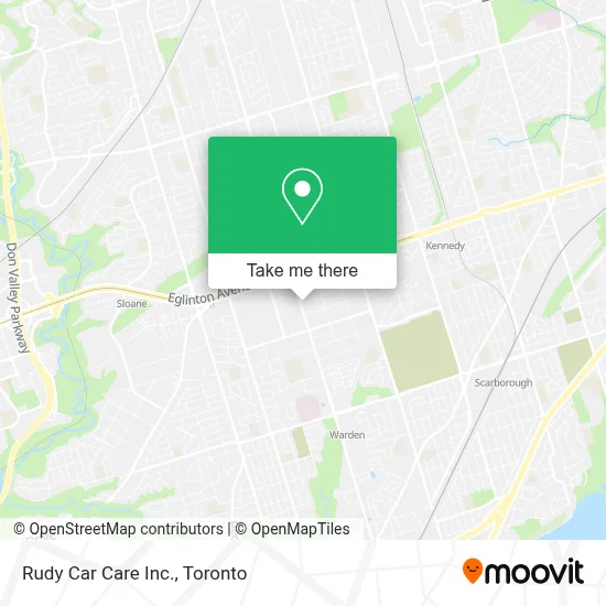 Rudy Car Care Inc. map