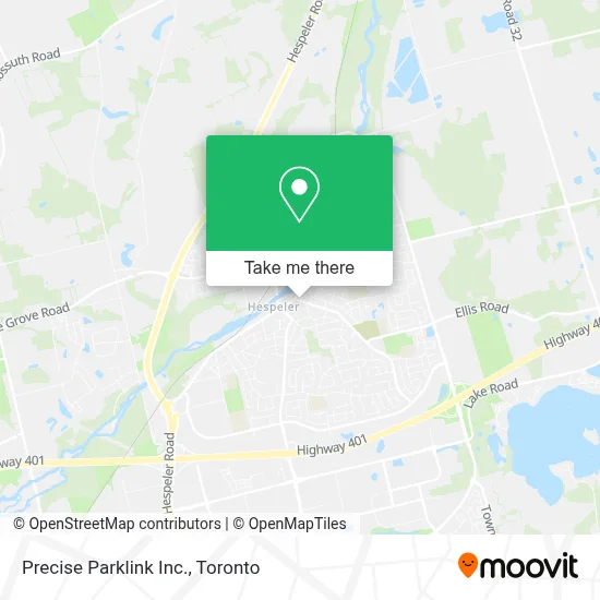Precise Parklink Inc. map