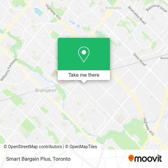 Smart Bargain Plus map