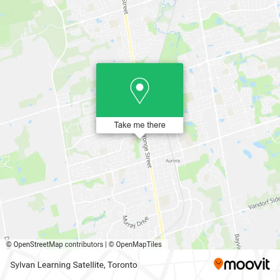 Sylvan Learning Satellite map